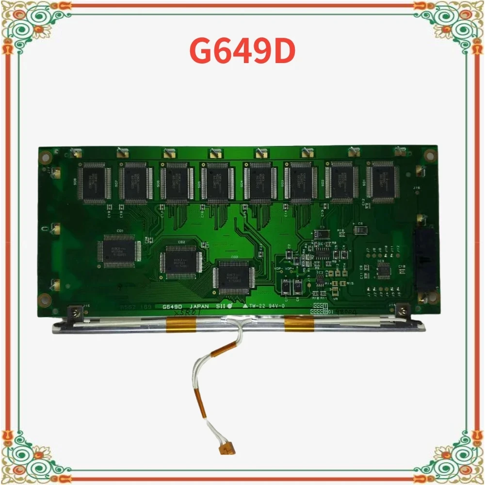 

8.9" G649D G649DX5R01 LCD Display 640*200 Industrial Screen G649DX5R011 Panel Monitor Replacement Part
