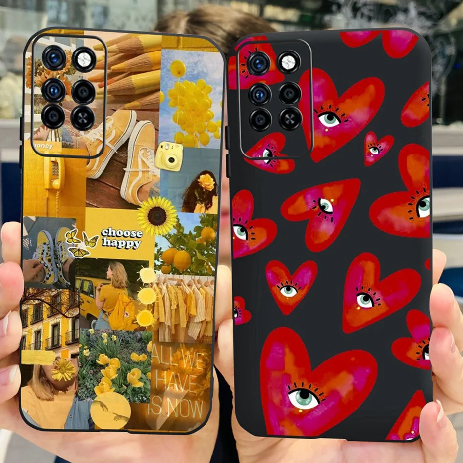 Cute Painted Soft TPU Shockproof Phone Case