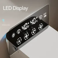 Smart Toilet, Automatic Intelligent WC Mode Bidet, S Trap, Modern Sanitary Ware, Auto Open Flush, with Remote 5