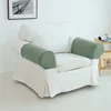 2pcs/set Elastic Sofa Armrest Cover Thicken Jacquard Couch Chair Arm Protector Stretch Dustproof Sofa Towel Armchair Covers Home 6
