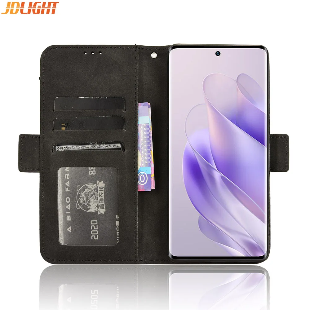 

Магнитный флип-чехол для Infinix Zero 30 5G/4G, роскошные кожаные флип-Чехлы для карт и фотографий
