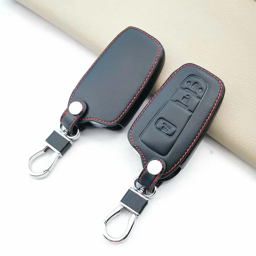 2 Buttons Car Key Cover Case For Prius Corolla Chr Prado Keychain Car  Accessories - Temu