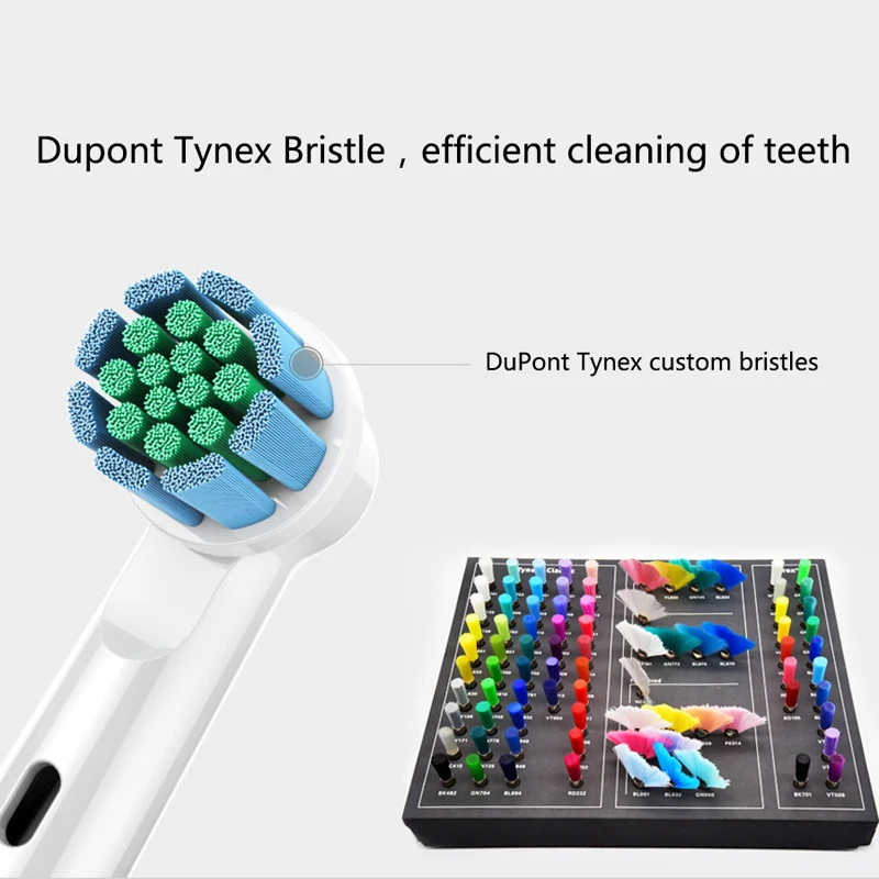 Toothbrush Heads 4Pcs Electric For Oral B Replacement Hygiene Clean
