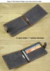 Luxury Handmade Genuine Leather Card Holder Driving License Cover Badge Sleeve Name Card Driver Case Photo Credit Card ID Holder 5