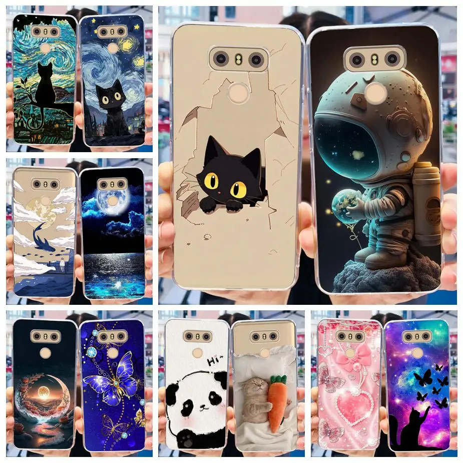 Chic Painted Soft TPU Phone Case - Cute Fashion Design with Bumper Protection