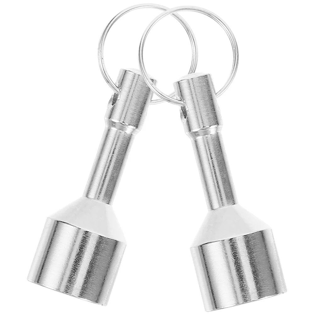 

2 шт., металлический Магнитный брелок для ключей