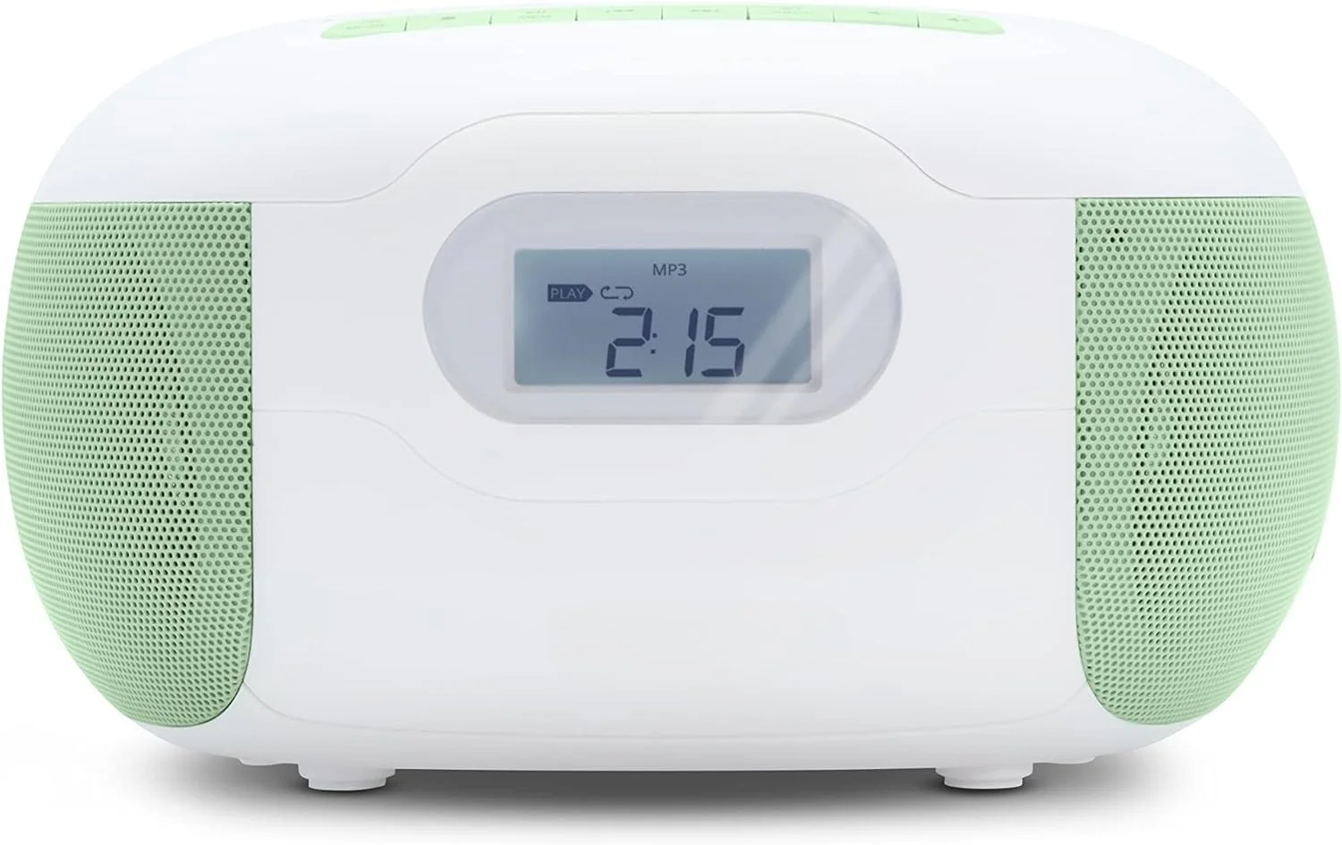 Portable CD Player Boombox with Bluetooth, FM Radio with CD Player Combo,CD Boombox AUX/USB Playback and Earphone Jack.