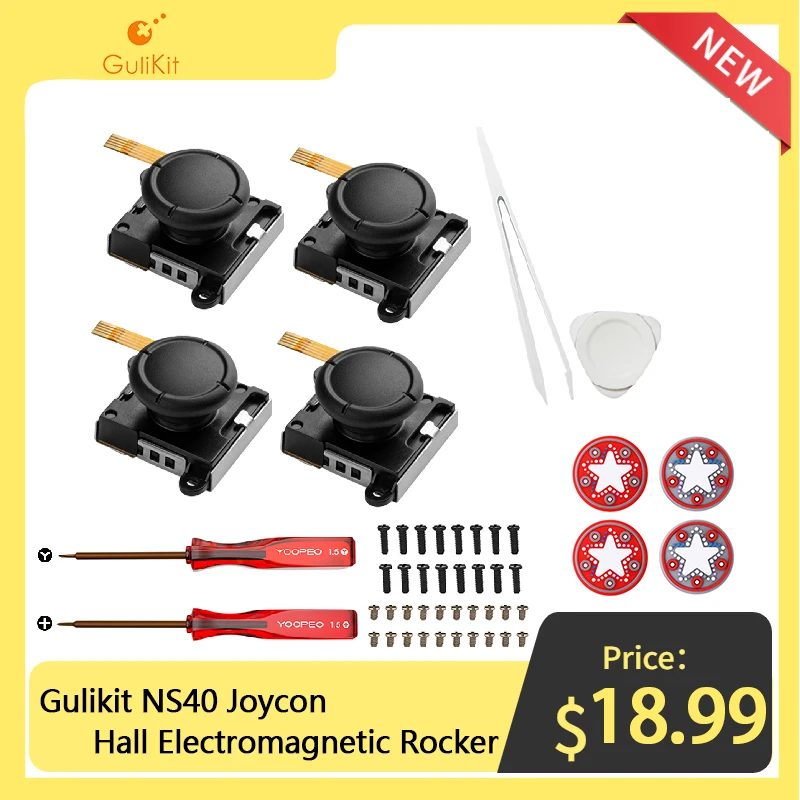 

Запасные части для замены и ремонта джойстика Gulikit NS40 для Nintendo Swith OLED NS Lite Joycon, аксессуары для геймпада