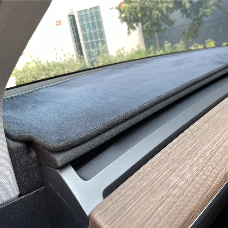 

Dashboard Mat For Tesla Model Y 3 Light Proof Insulation Pad Rear Window Sunshade Cover Heat Flocking Pads