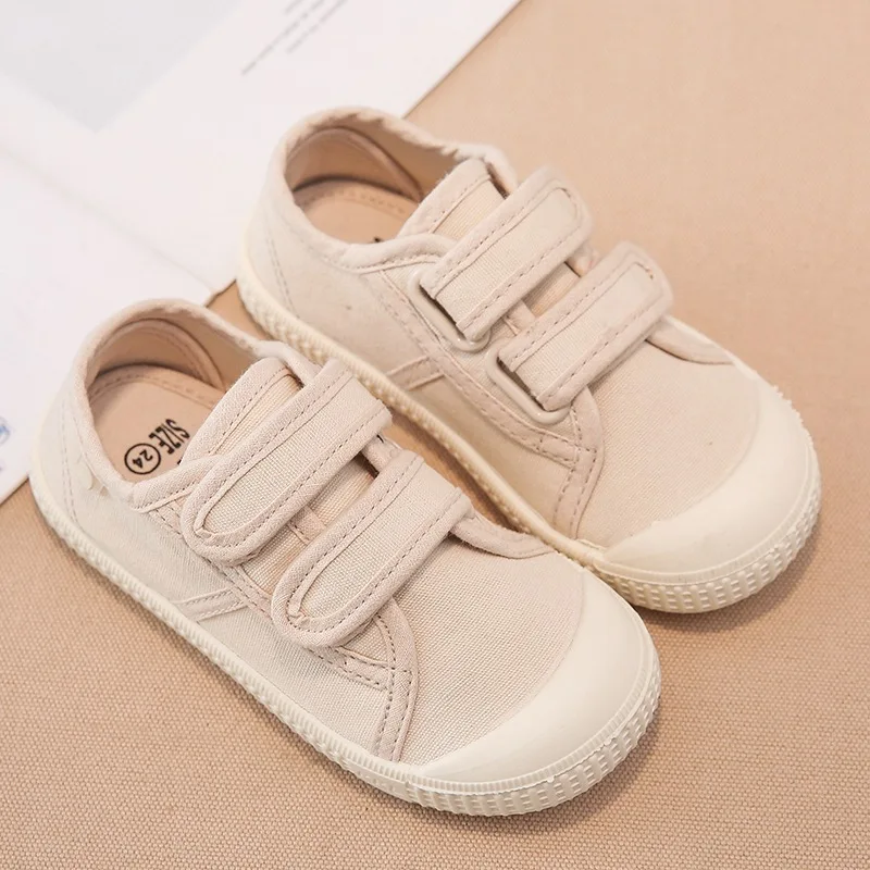 Children Canvas Shoes Spring Toddler Infant Boys Sneakers Girls Candy Color Casual Shoes Baby Kids Breathable Soft Bottom Shoes 5