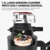 Cheap hot sale DC kitchen food garbage disposal strong power household Food Waste Disposer 3