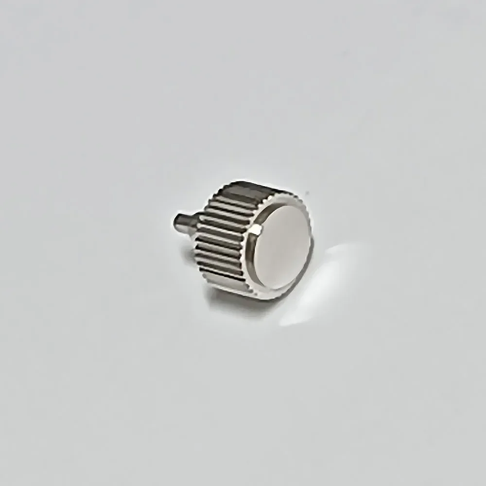 Screw-In Replacement Watch Crown with Engraved 'S' Design - Premium Accessory