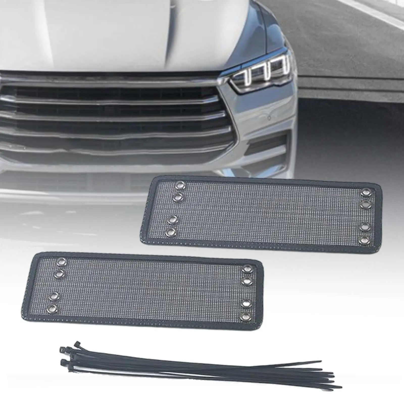 Car Exterior Accessories Car Grill Mesh Front Grille Net Cover Stainless steel For Byd Atto 3 21 Car Middle Screening Mesh