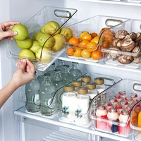 Boîte de rangement pour réfrigérateur, boîte de conservation de la fraîcheur de qualité alimentaire, tiroir spécial pour légumes, fruits et œufs, Organization de cuisine, 1 pièce 1