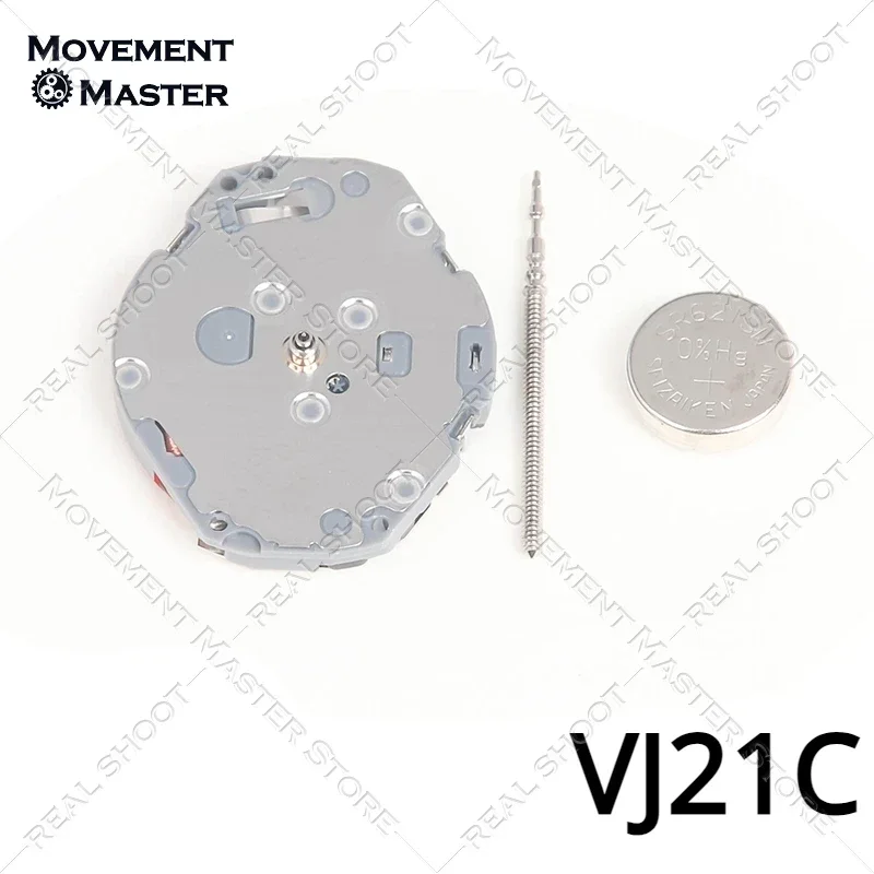 VJ21 Movement VJ21C Quartz Movement Three Hands Watch Parts watch movement,quartz watch movement,quartz movement