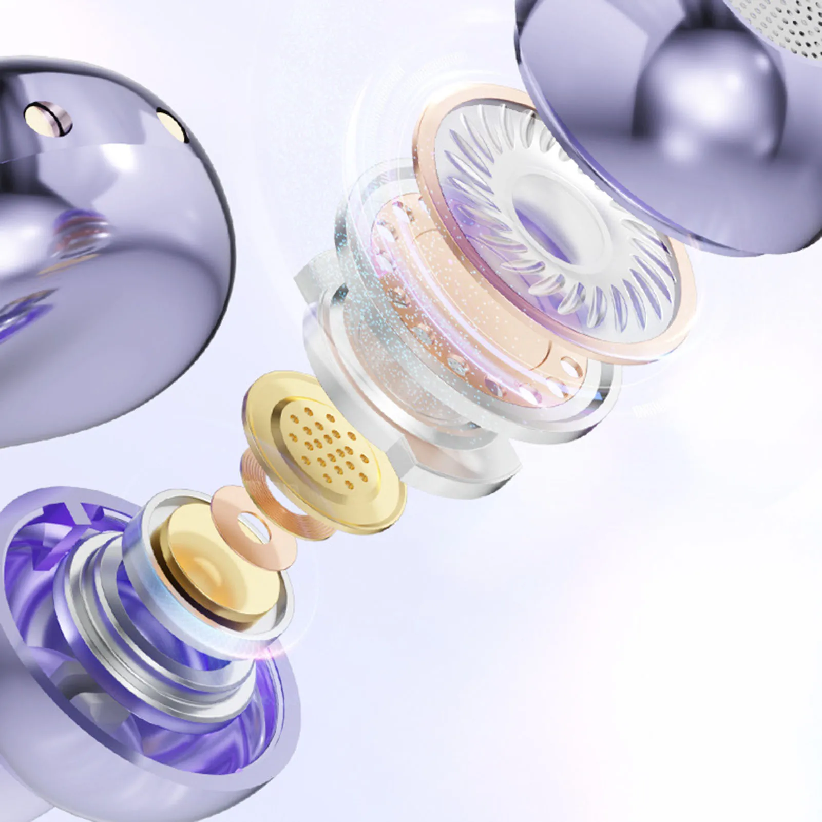 Al Translation Earphone Translator Device Earbuds One Button Control Clear Sound Quality Accurate for Travel Business Learning