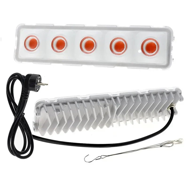 COB LED Grow Light, Full Spectrum 50W Plant Growing Light, Refugium Light Without Noise for Indoor Plants, Seeding, Veg , Flower