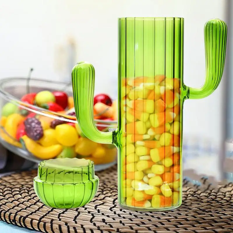 Glass Candy Jar Food Storage Container With Lid Food Container Snack Jar Coffee Canister Kitchen Accessories Spice Kitchen tools