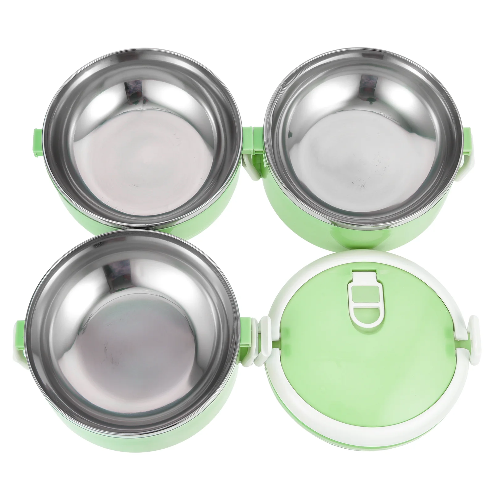 

Container Three Layer Travel Lunchbox Student Stainless Steel Containers
