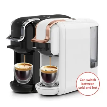 220V 1450W 600ml 19Bar 5 in1 Multi Capsule macchina da caffè latte caldo freddo italiano portatile Nespresso Capsule ESE Pod macchina da caffè 1