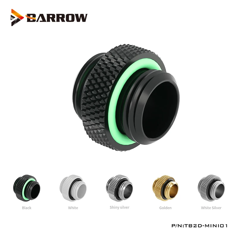 Фото Barrow G1/4 MINI двойная стандартная штырь-штырь, фитинги для водяного охлаждения, система фитингов №1