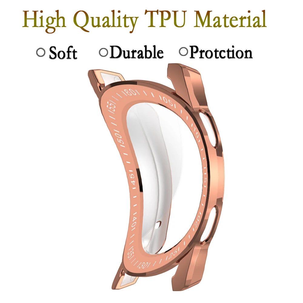 Soft TPU Cover with Full Coverage Screen Protection and Decorative Scale Design