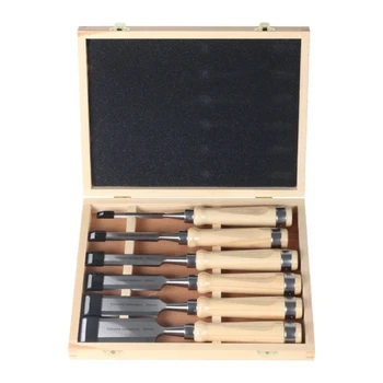 6pcs Wood Carving Chisel Knife Set – Professional Sculpting Tools for Woodworking 1