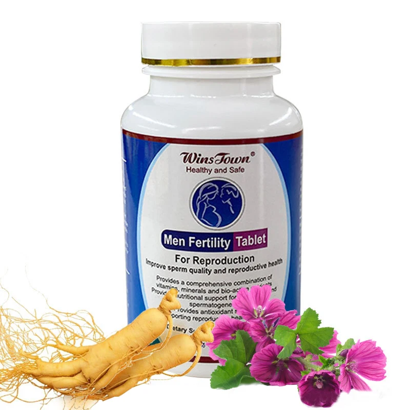 1 Bottle Men Fertility tablet pills capsule help promote fertility male Tablets Health Food health supplement fertility tablets
