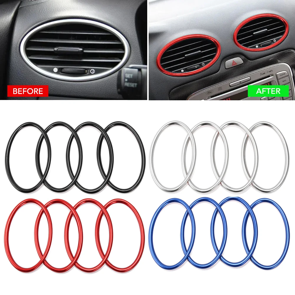 Klimaanlage Steckdose Dekoration passend für Ford Focus 2 MK2 2005 2006 2007 2008 2009 2010 2011-2013 Autozubehör