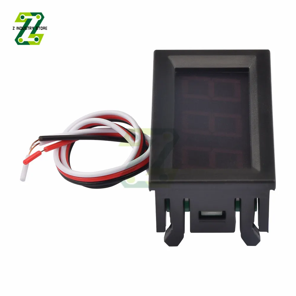 0.56 inch Mini LED Digital Voltmeter Detector DC 0-100V Voltage Capacity Monitor Volt Panel Tester Meter For Motorcycle Car