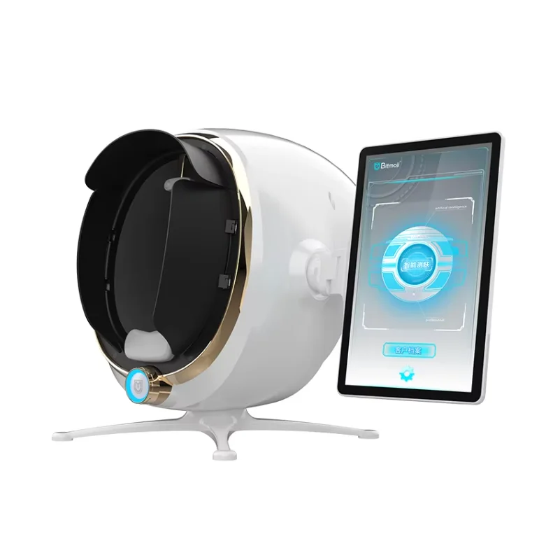 Portable 3D Digital Facial Acne Black Head Pigmentation Wrinkle Moisture Pore Analysis Beauty Machine Face Scanning Skin Analy