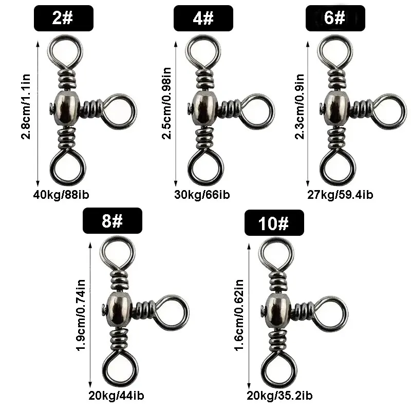 50PCS/Bag Three-Prong Connector 2