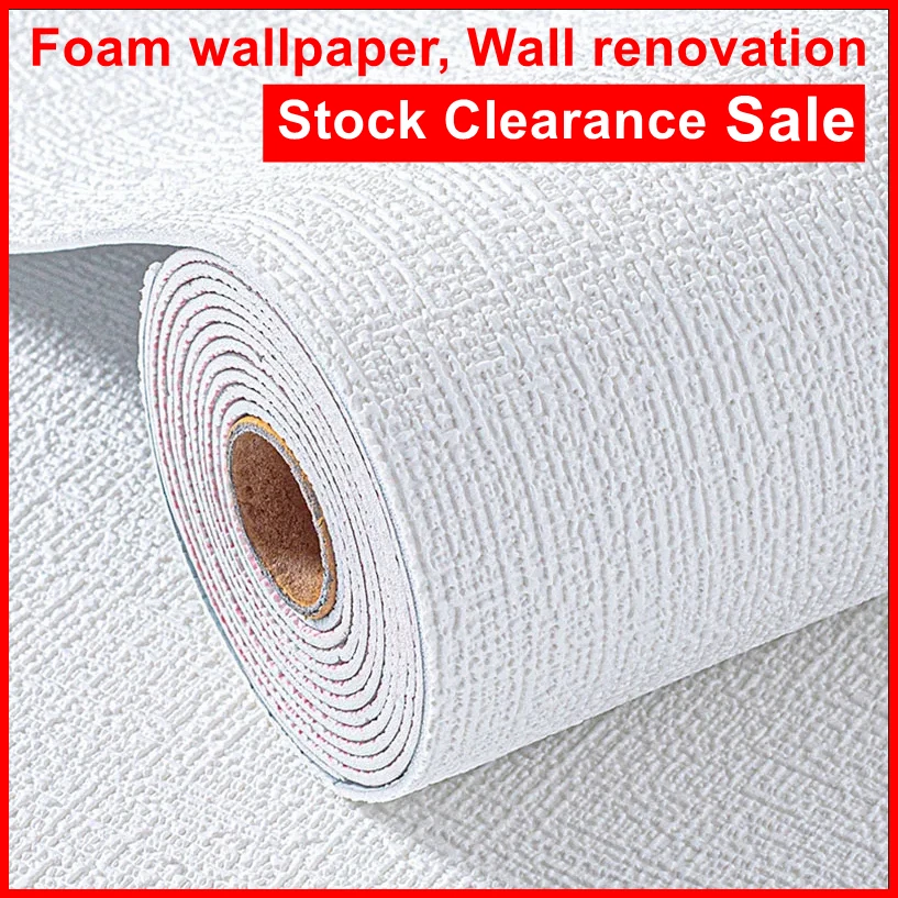 White Foam 3D Wall Sticker Thicken Waterproof Self-adhesive XPE Foam Wallpapers For Living Room Bedroom Home Decorative Stickers White Foam 3D Wall Sticker Thicken Waterproof Self-adhesive XPE Foam Wallpapers For Living Room Bedroom Home Decorative Stickers