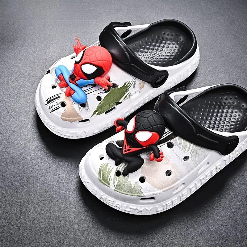 Disney Children's EVA Sandals Boys Girls Cartoon Anti Slip Soft Sole Beach Shoes kids sandals