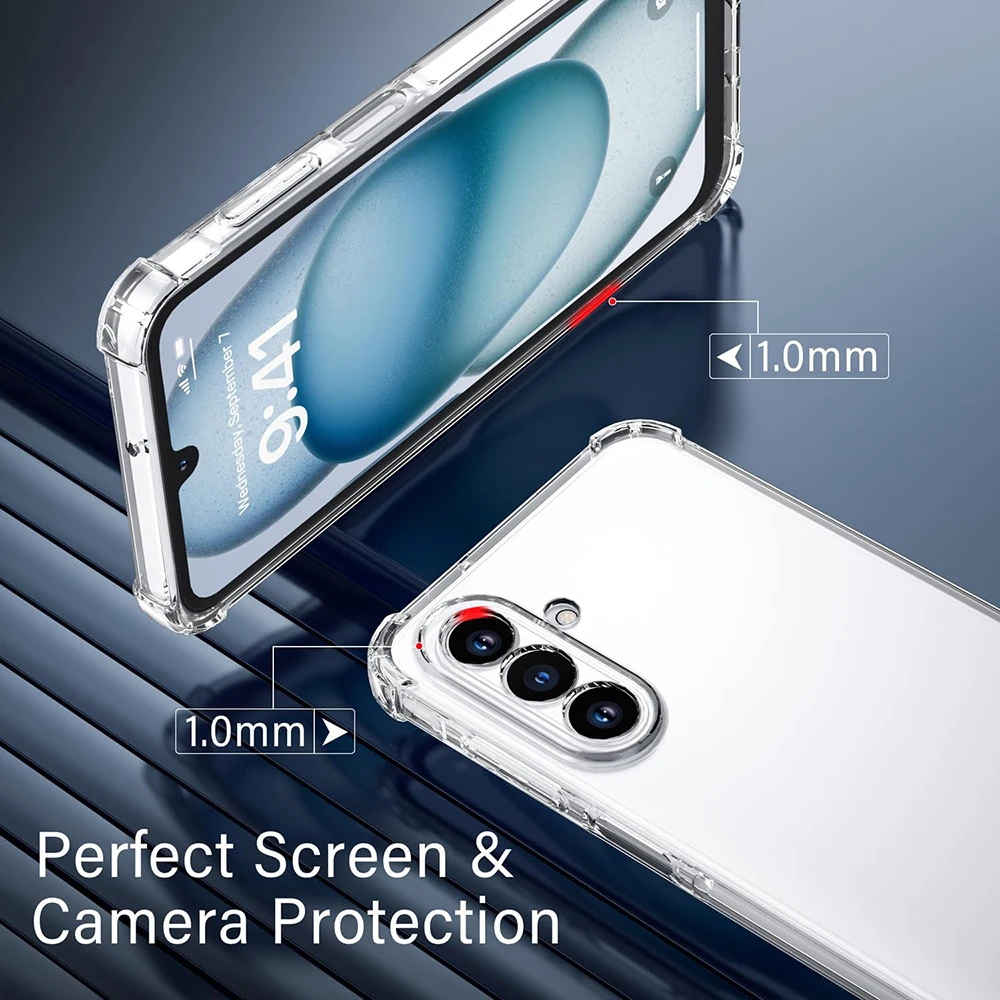 Shockproof Clear Silicone Ultra-Thin Phone Case