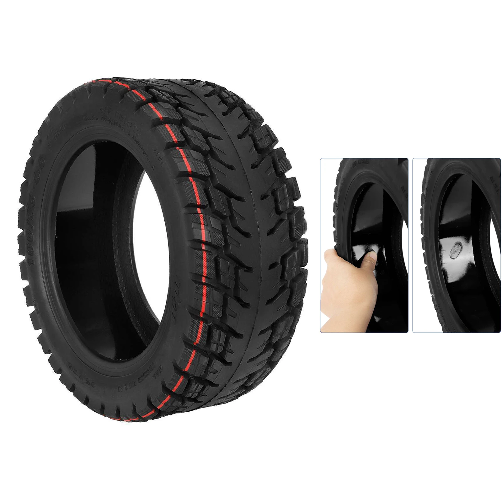 

Ulip 11 Inch 100/65-6.5 Self-repairing Off-road Vacuum Tire For VSETT 11+ ZERO 11X Dualtron Electric Scooter Tyre With Gel Parts