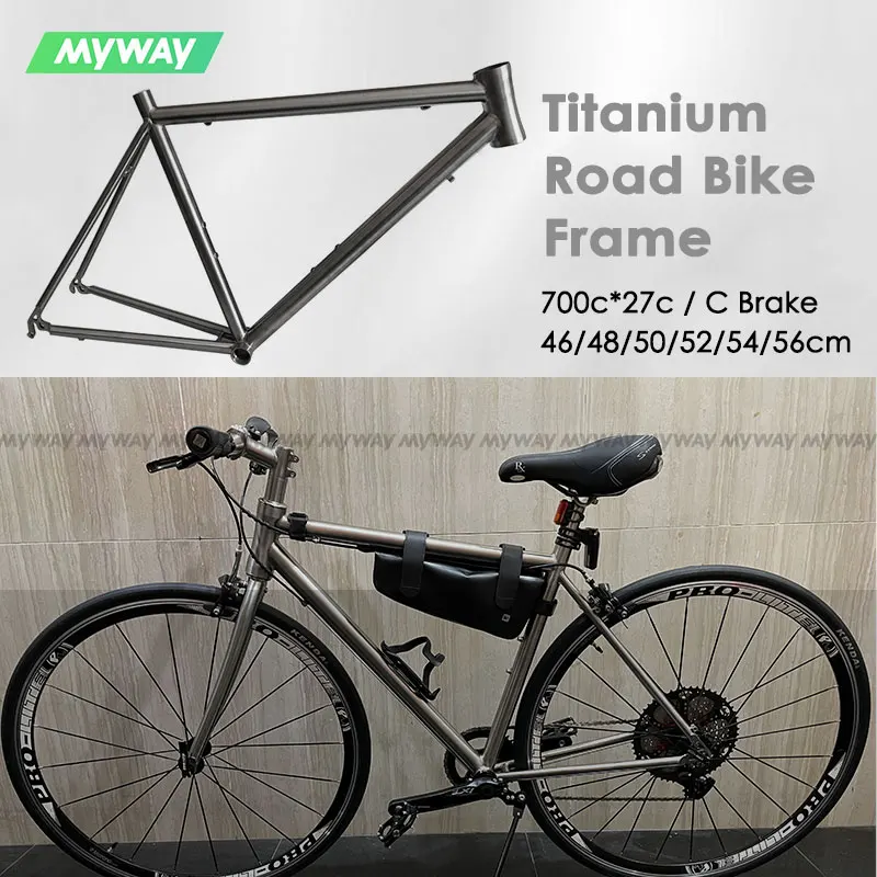 Bike Frameset 700C Road Bike Frame Quick Release Frame - View #7