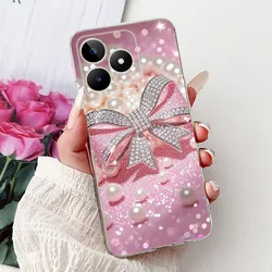 Luxury Painted Soft Silicone Phone Case - Premium Protective Cover for Realme C51 (962)