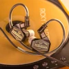 HiFi Dynamic IEM Earphones in-ear Monitor Headphones Wried Earbuds DAWNWOOD 2pin Detachable Cable Interchangeable Tuning Filter 5