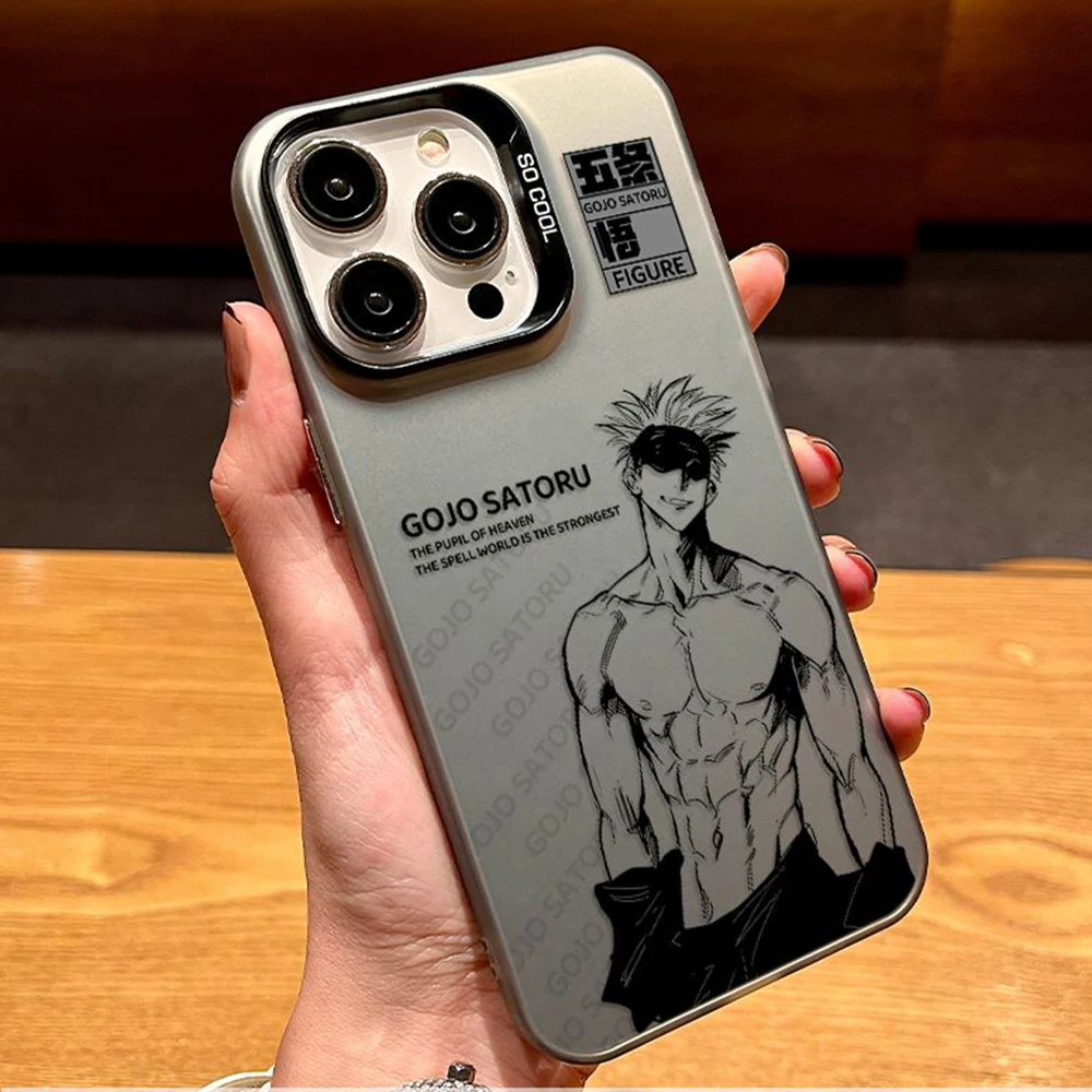 Jujutsu Kaisen Gojo Satoru Anti-Fall Matte Phone Case