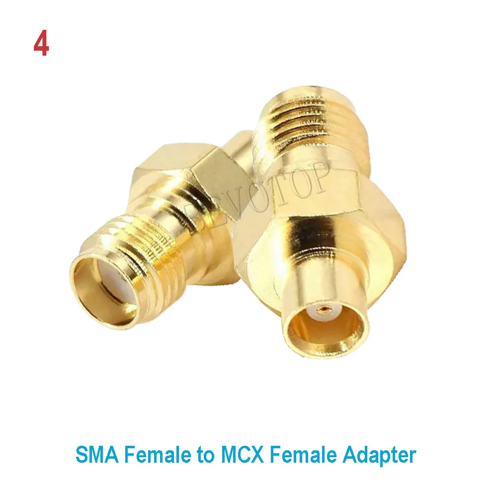 Adaptateur SMA MCX MMCX pour Antenne FPV VTX VRX - Lot de 4
