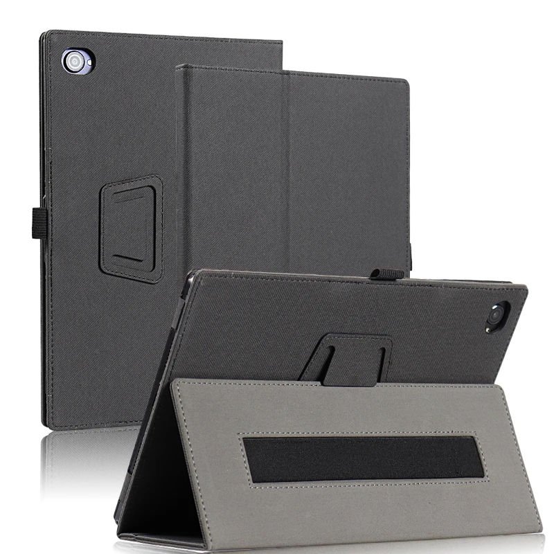 for Blackview Tab 15  Tablet Cases Foldable Stand Luxury PU Leather Cover Magnet Flip Sleeve with Wristband Pen Belt