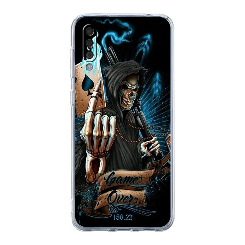 Grim Reaper Skull Skeleton Phone Case Cover