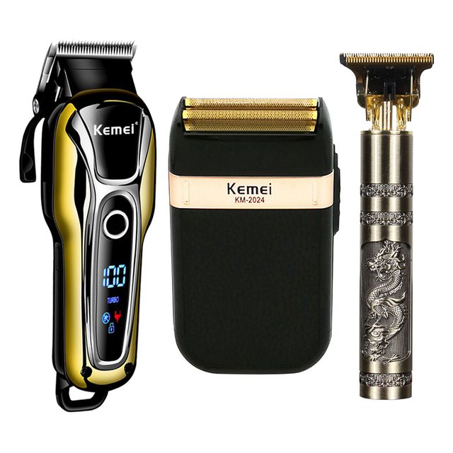 LCD Electric clipper set Trimmer USB Hair Clipper Rechargeable Shaver Beard Machine chargeable For Men Cut barber cutting m