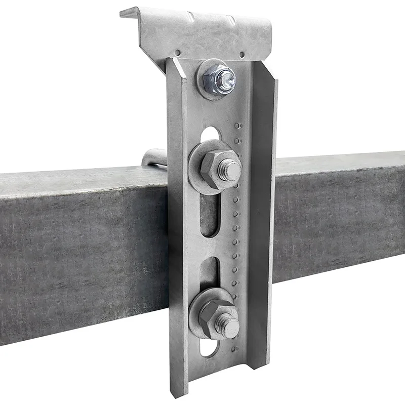 4PCS 8" Boat Trailer Bunk Bracket Galvanized Swivel Top Bunk Bracket Kit For 1.5"x3", 2"x3", 3"x3" Boat Trailer Crossmember