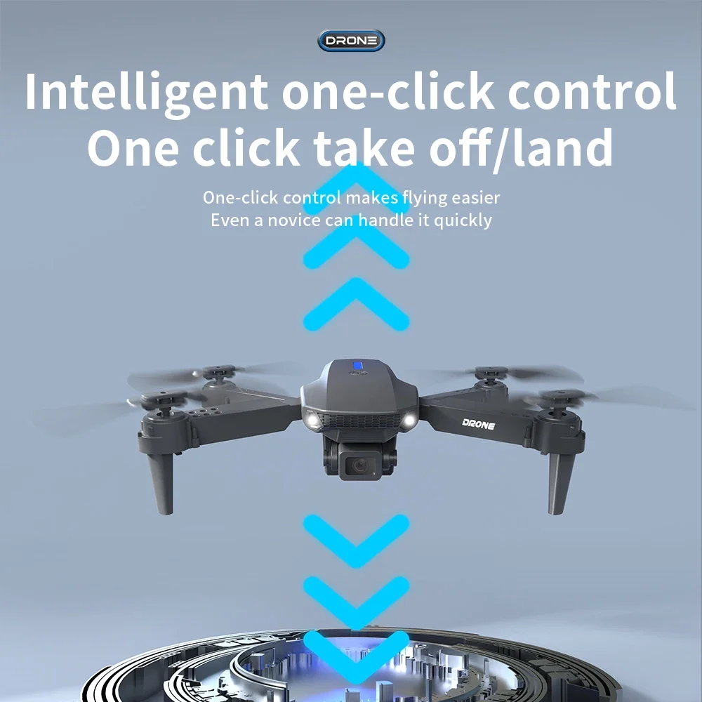 Drone 4K Pliable avec Maintien d'Altitude et WiFi FPV pour Enfant