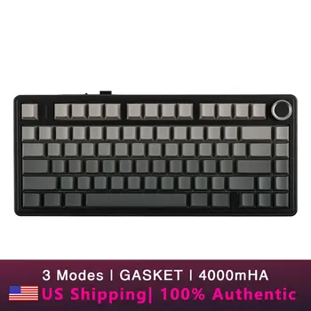 AULA F75 Pro Gasket Mounted Wireless Gaming Mechanical Keyboard RGB Customized 75% Layout Side-engraving PBT Keycaps 1