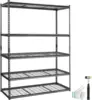 Storage Shelving Unit, 5-Tier Adjustable Storage Shelves, 60" L x 24" W x 78" H Heavy Duty Garage Storage Shelves 1