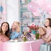 1Pc Pink Plastic Tablecloth For Parties Gradient Pastel Pink Disposable Tablecloth For Rectangular Tables Light Pink Sprin 4