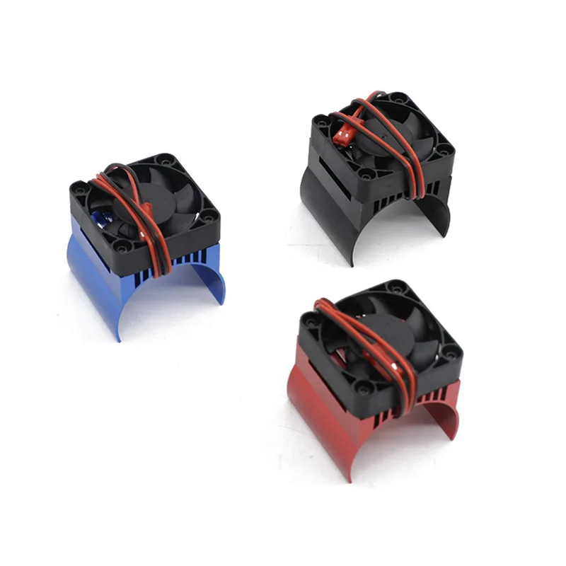 GPM Aluminum Motor Heatsink With Cooling Fan – Compatible With Traxxas E-Revo 2.0 VXL Brushless (86086-4)
